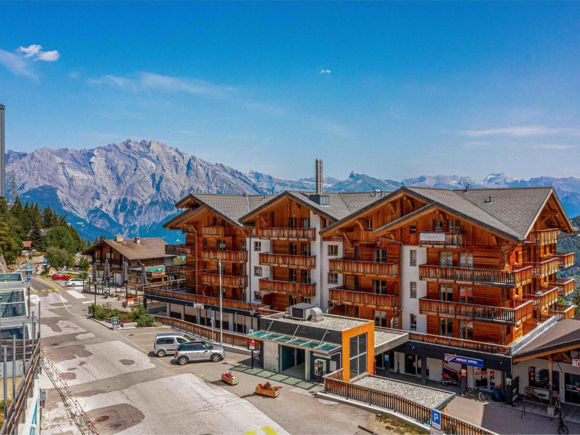 Apartment T-Resort La Tzoumaz 3P6 Vue Vallee By Interhome Bagian luar foto